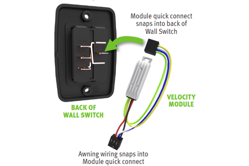 Velocity switch wire diagram